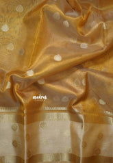 (PRE-BOOKING) Golden glam  - Soft Organza Tissue Silk